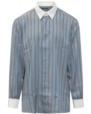 Tom Ford Formal Shirts - Blue