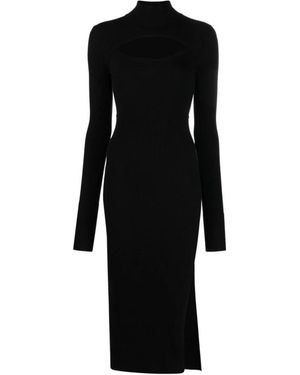 Just Cavalli Midi Dresses - Black