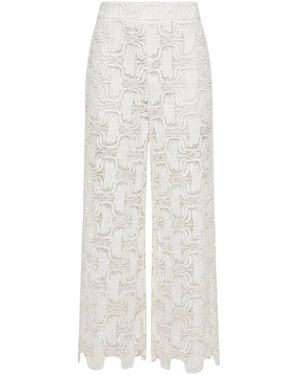 MEIMEIJ Wide Trousers - White