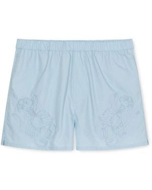 Closed Short Shorts - Blauw