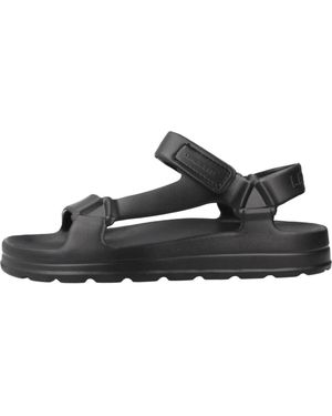 Lemon Jelly Flat Sandals - Negro