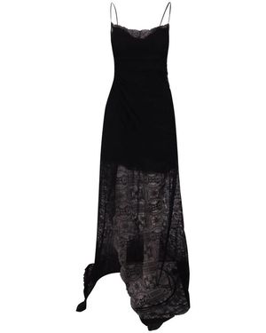 Ermanno Scervino Kleedjes ,Zwart ,Maxi Kleedjes