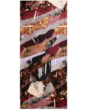 Desigual Silky Scarves - Marrone