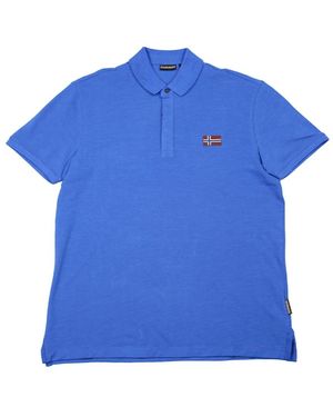 Napapijri Polo Shirts - Blue