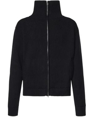 Balenciaga Strickjacke Mit Reißverschluss - Schwarz