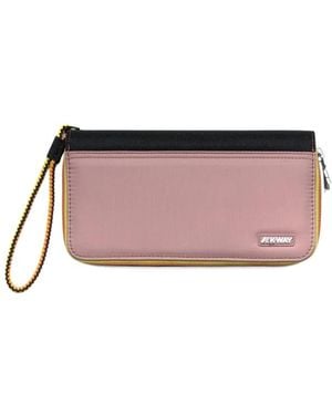 K-Way Wallets & Cardholders - Rosa