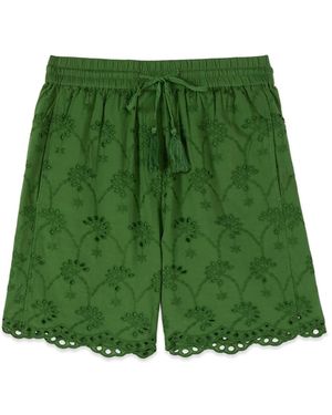 Oltre Sangallo Bermuda Shorts - Grün