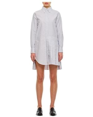 Thom Browne Shirt Dresses - White