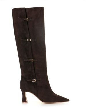 Malone Souliers Heeled Boots - Bruin