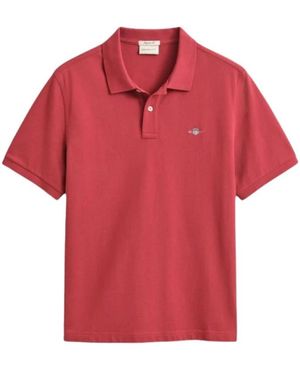 GANT Polo Shirts - Rojo