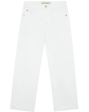 Roy Rogers Straight Fit Jeans - White