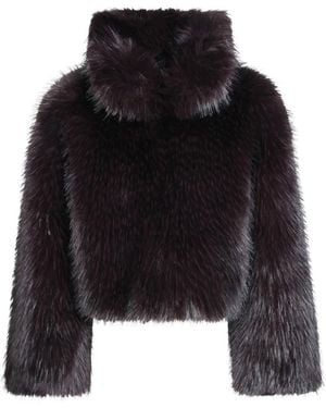 Pinko Faux Fur & Shearling Jackets - Nero