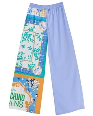 Moschino Wide Trousers - Blue