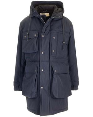 Dries Van Noten Parkas - Blue