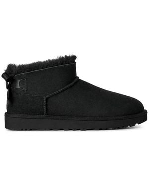 UGG Schoenen ,Zwart ,Satijn Ultra Mini Bailey Bow