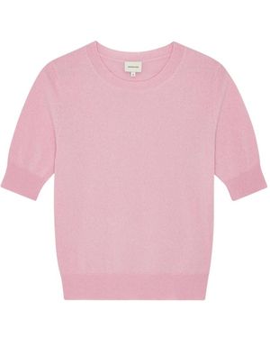 Birgitte Herskind Truien & Vesten ,Roze ,Kasjmier Therese Knit Blouse