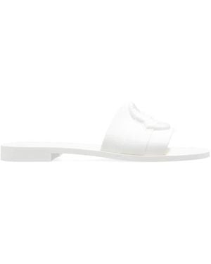Moncler Sliders - White