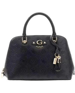 Guess Dita Logo Handtasche - Blau