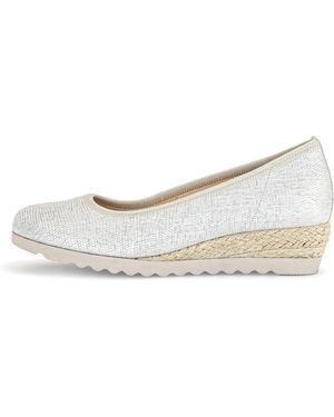 Gabor Wedges - Blanco