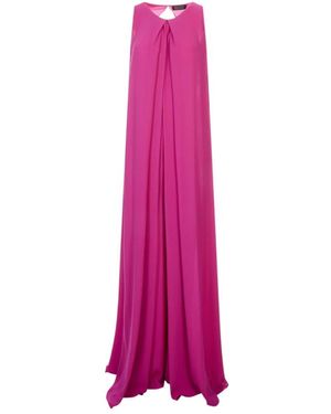 Gianluca Capannolo Kleedjes ,Paars ,Maxi Jurk - Roze