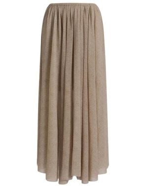 Alberta Ferretti Midi Skirts - Brown