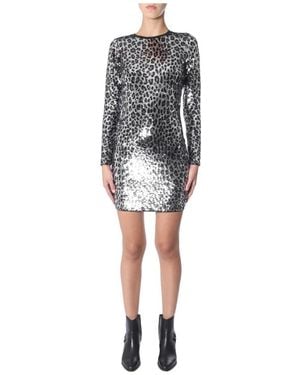 Michael Kors Leopard Dress - Grau