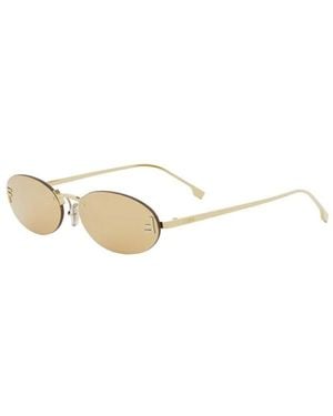 Fendi First Crystal Sonnenbrille - Mettallic