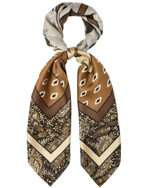 Marella Accessoires ,Bruin ,Emmcampo Sjaal - Groen
