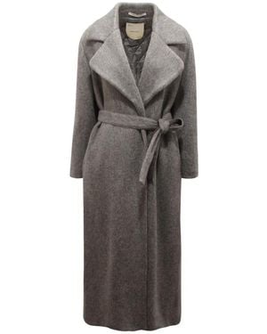 EMMA & GAIA Belted Coats - Grey