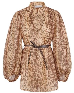 Zimmermann Short Dresses - Marrón
