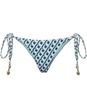 CASABLANCA Monogram Bikini Broekje - Blauw