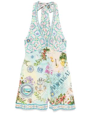 CAMILLA Playsuits - Azul