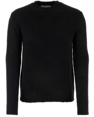 Jil Sander Round-Neck Knitwear - Nero
