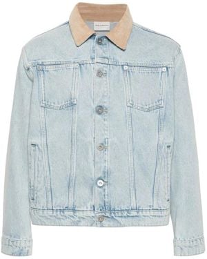 Drole de Monsieur Denim Jackets - Blue