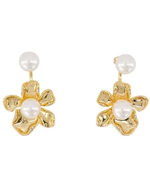 Self-Portrait Earrings - Mettallic