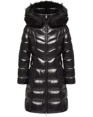 Moncler Fulmarusse Donsjack Met Capuchon - Zwart
