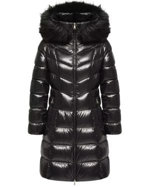 Moncler Fulmarusse Donsjack Met Capuchon - Zwart