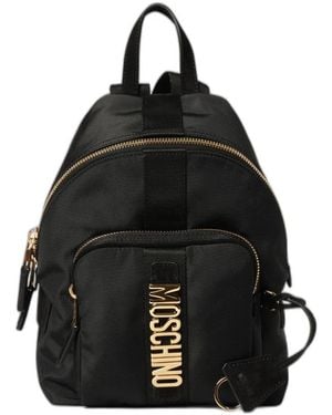 Moschino Cordura Nylon Rucksack - Schwarz