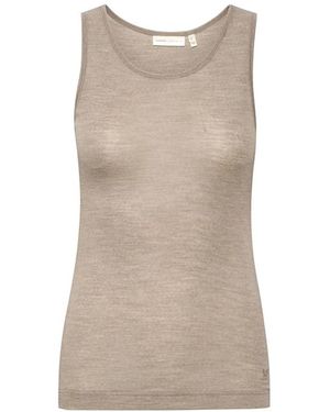 Inwear Sleeveless Tops - Brown
