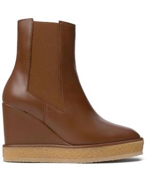 Castañer Wedges - Marrón