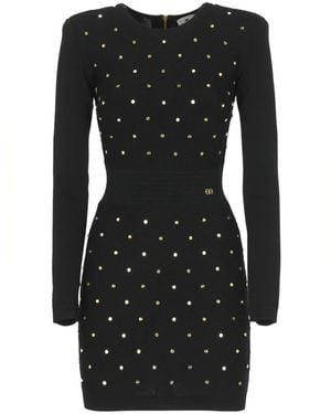 Elisabetta Franchi Short Dresses - Negro