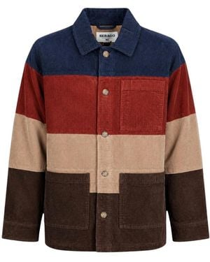 Sebago Dorr Corduroy Streifen - Blau