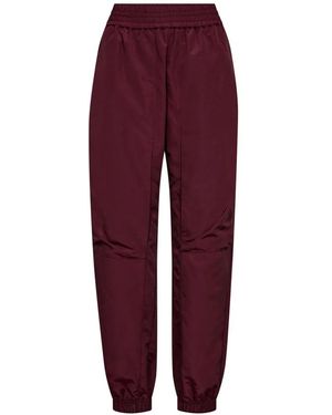 co'couture Broeken ,Bruin ,Relaxed Fit Tech Pant - Rood