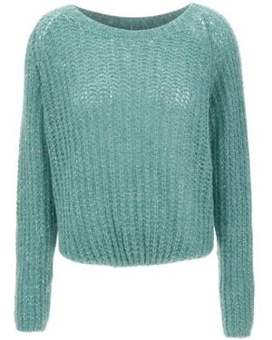 Kaos Round-Neck Knitwear - Verde