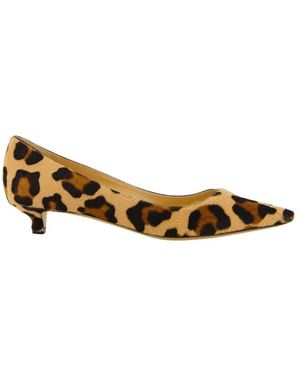 Francesco Russo Court Shoes - Natural