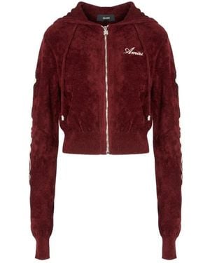 Amiri Zip-Throughs - Red