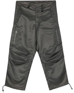 Random Identities Straight Trousers - Gris