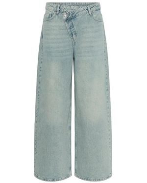 My Essential Wardrobe Wide Jeans - Blu