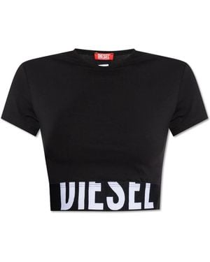 DIESEL T-Shirts - Black