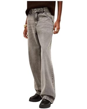 Ba&sh Wide Jeans - Brown